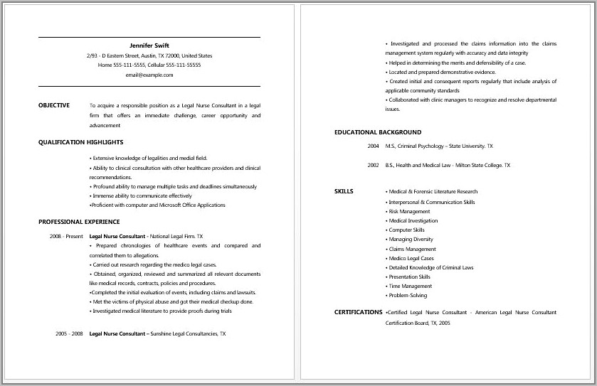 Resume Cna Job Skills