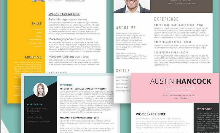 Resume Design Templates Downloadable