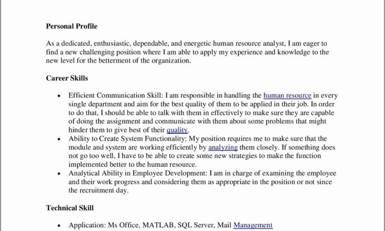 Resume Example For High School Senior