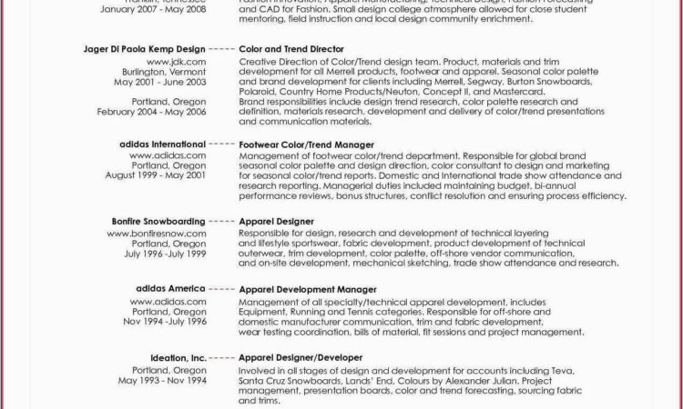 Resume Example For Retail Job