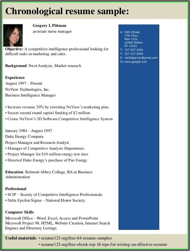 Resume Examples For Nursing Assistant Jobs