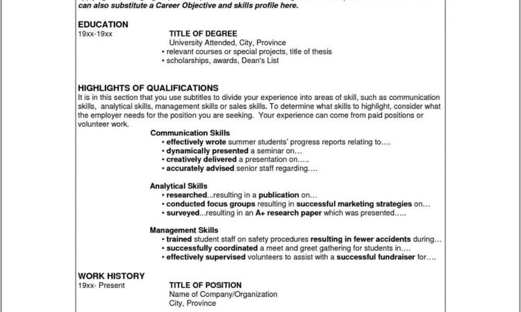 Resume For Accountant Job Pdf