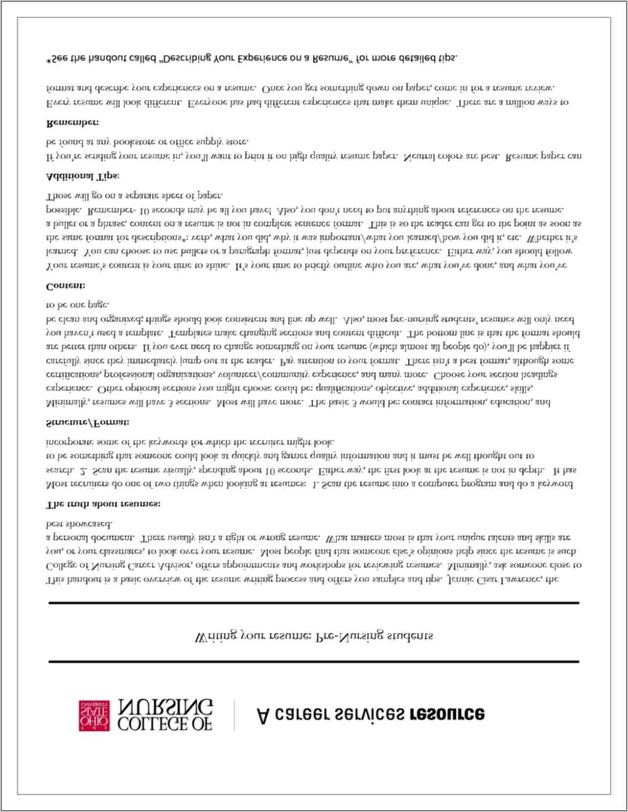 Resume For Construction Worker Template