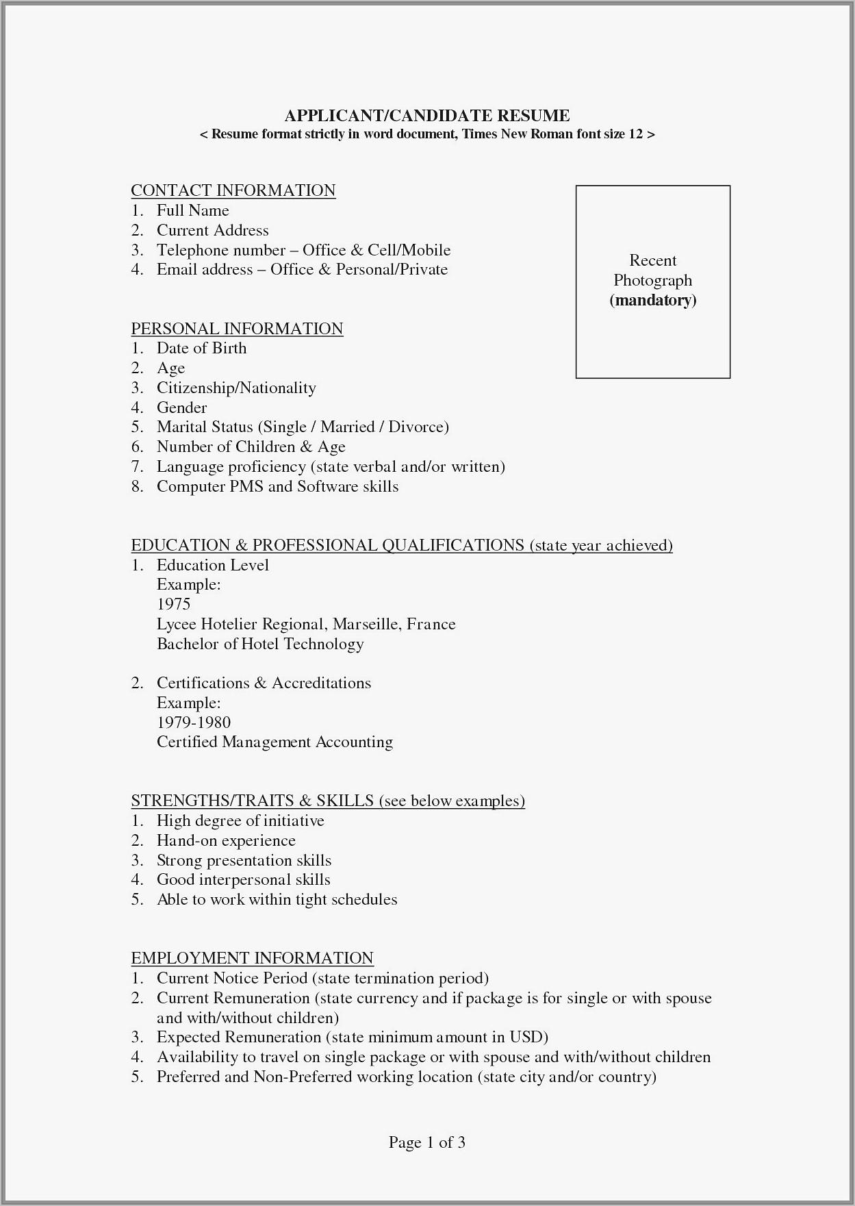 Resume For Nursing Assistant Student