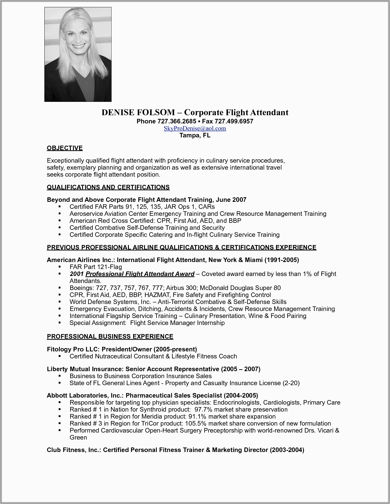 Resume For Sales Manager In Insurance Company