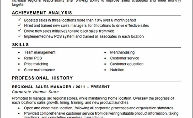 Resume For Sales Manager In Real Estate