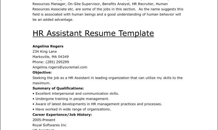 Resume Format For Job Interview Free Download