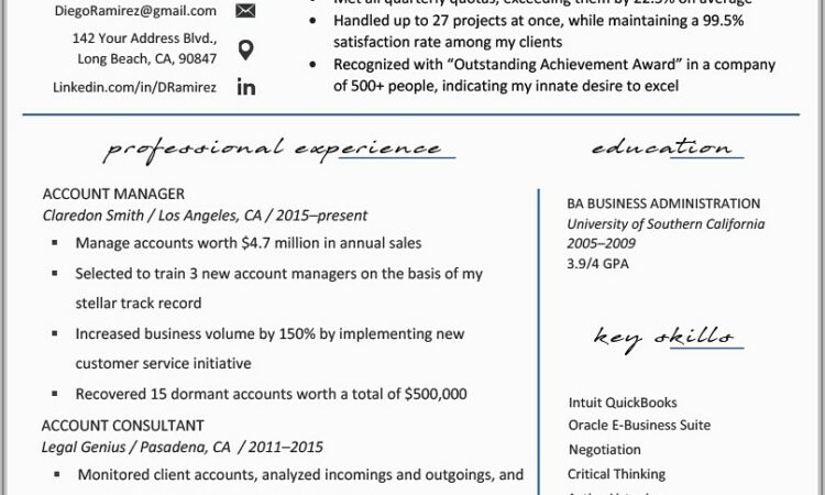 Resume Format For Nurses Download