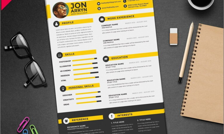 Resume Layout Design Free Download