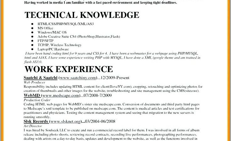 Resume Objective Example For Medical Biller