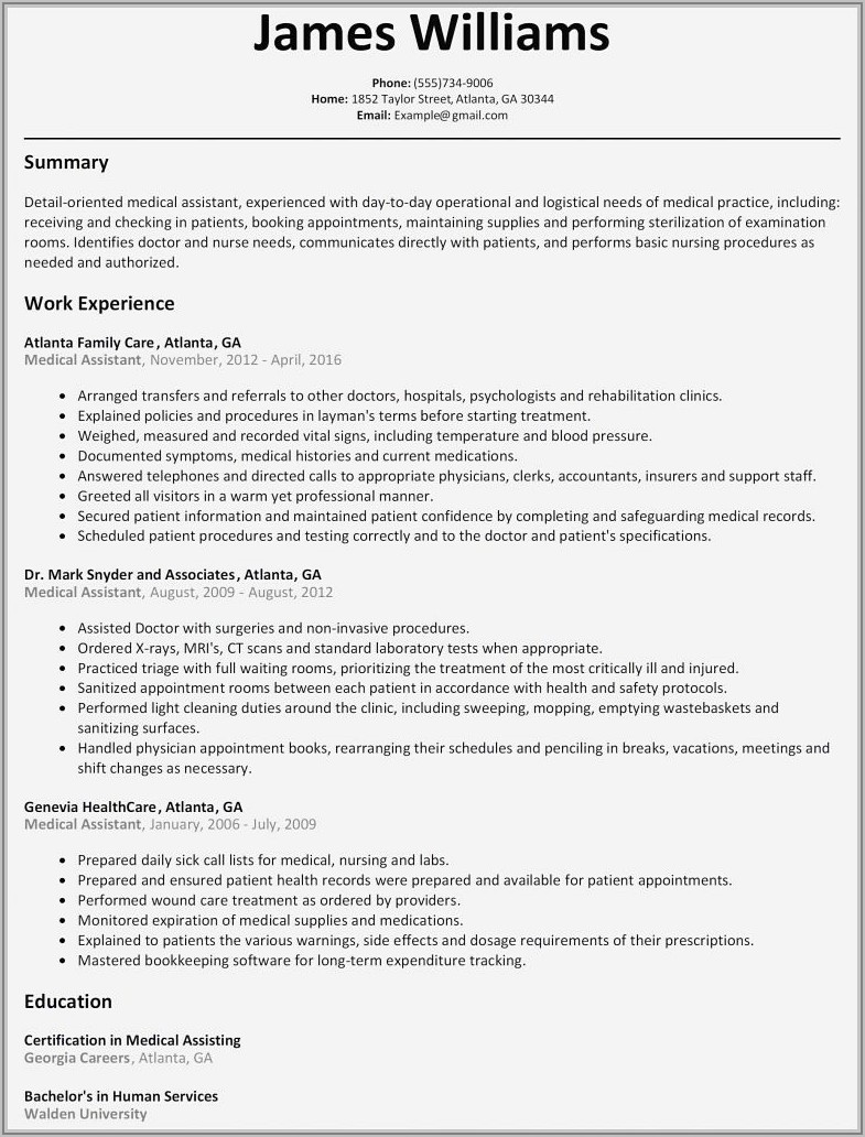Resume Objective For Nursing Management Position