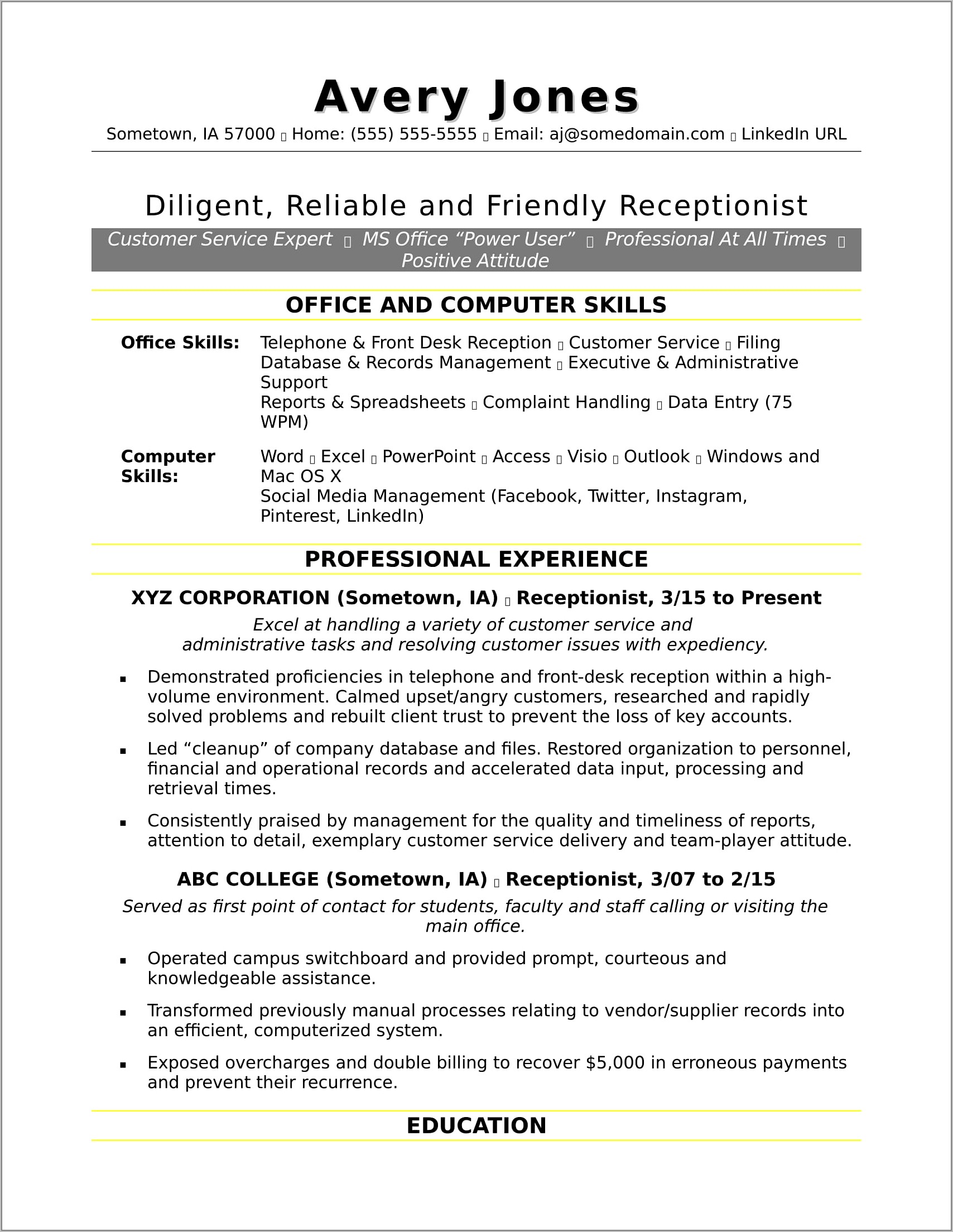 Resume Professional Writers Complaints