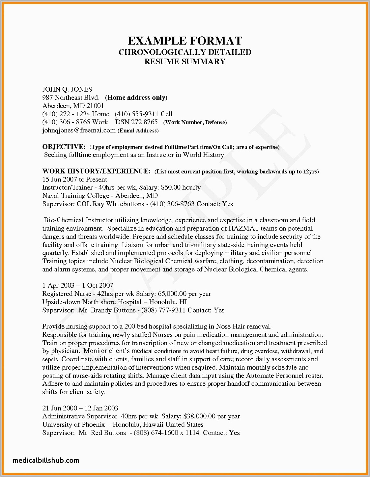 Resume Samples For Fresh Graduates High School