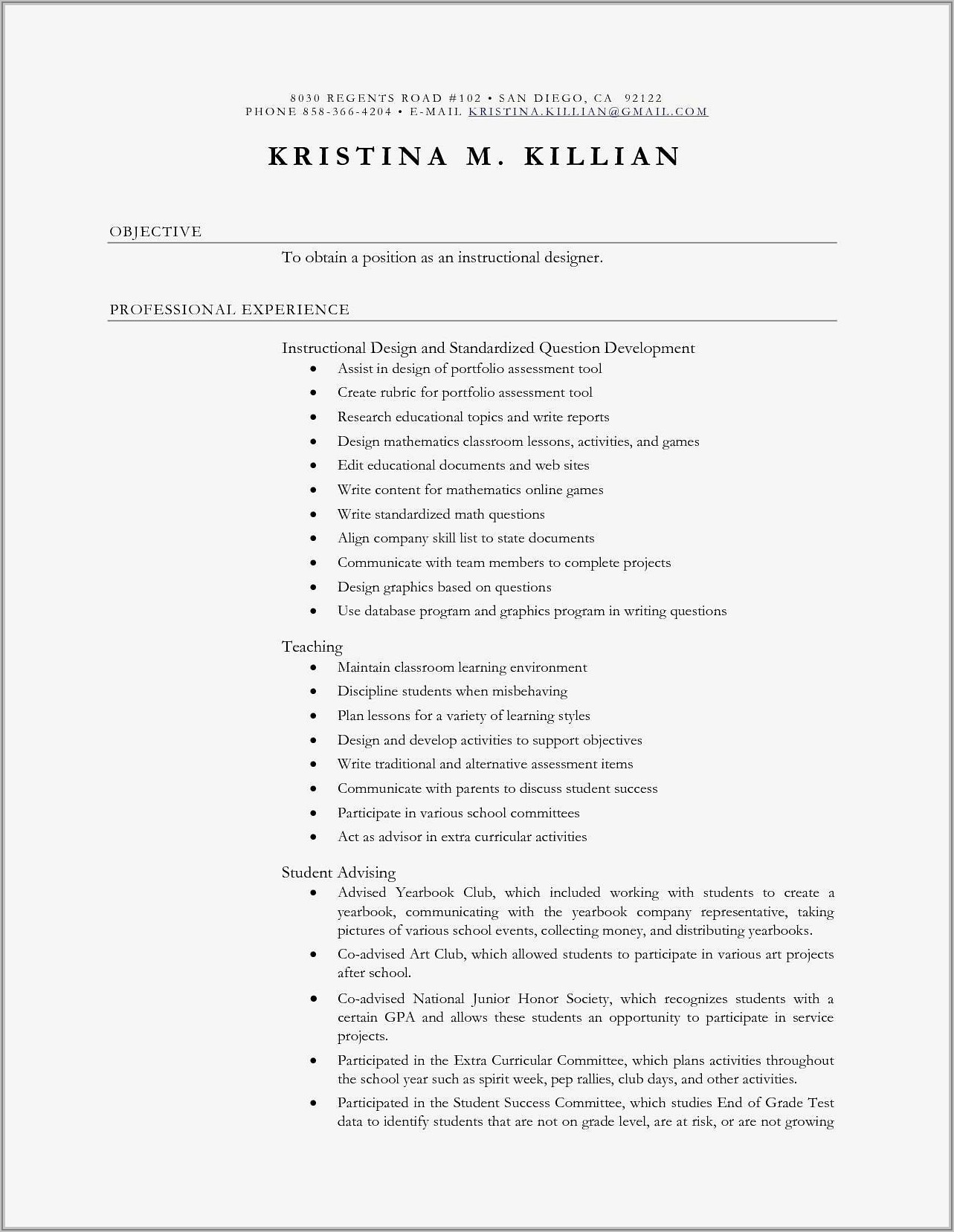 Resume Samples For Java Experienced Professionals