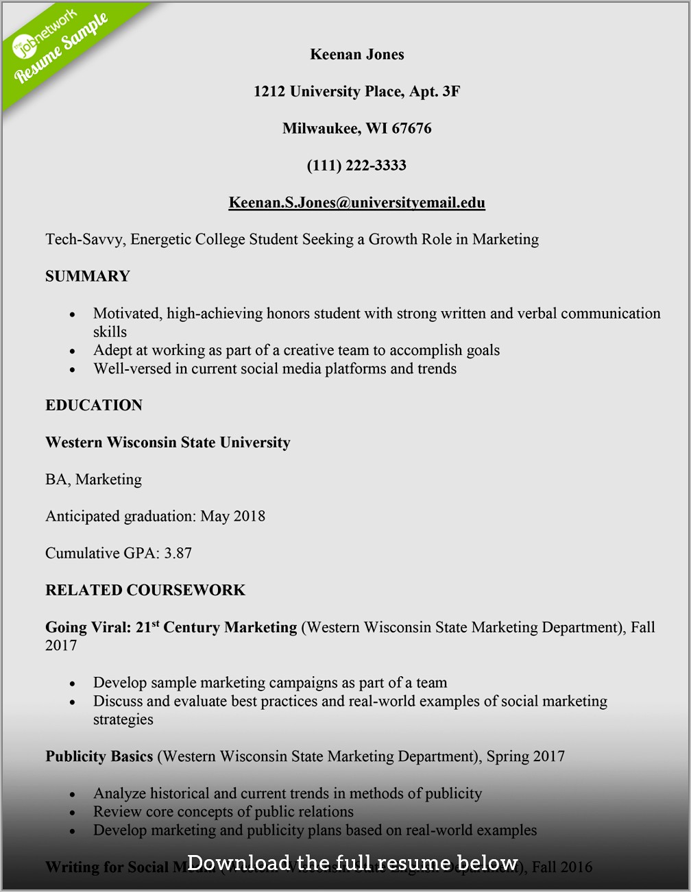 Resume Samples For Military To Civilian