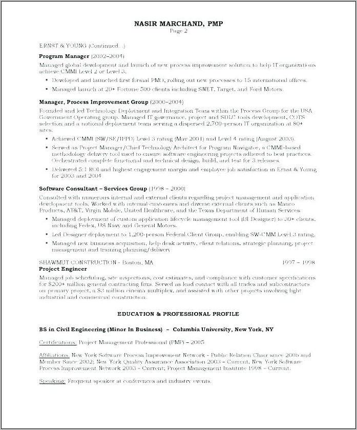 Resume Template For Assistant Restaurant Manager