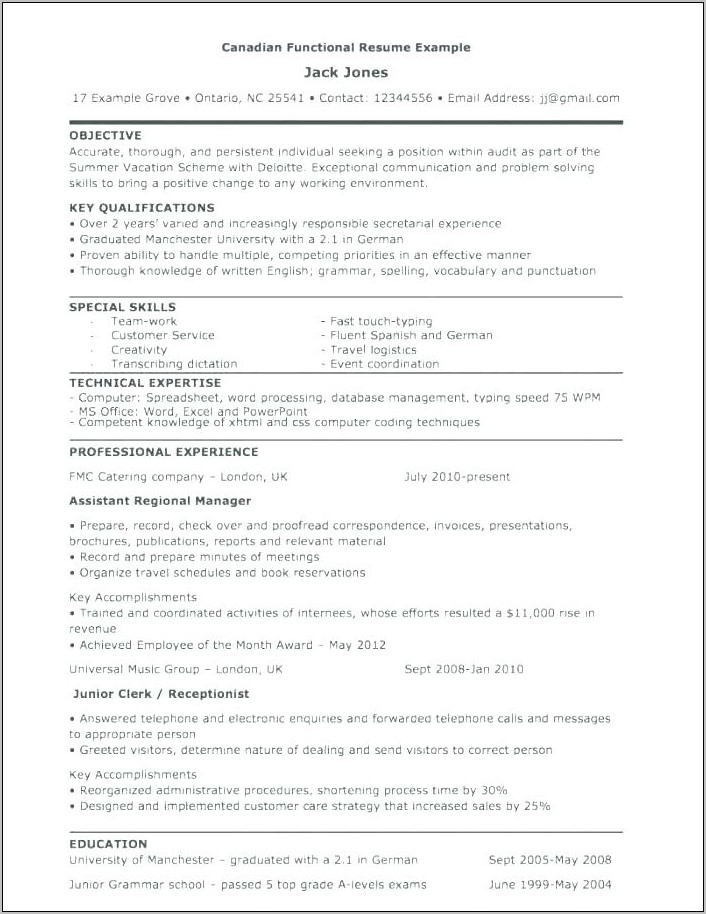 Resume Template For Educators Free