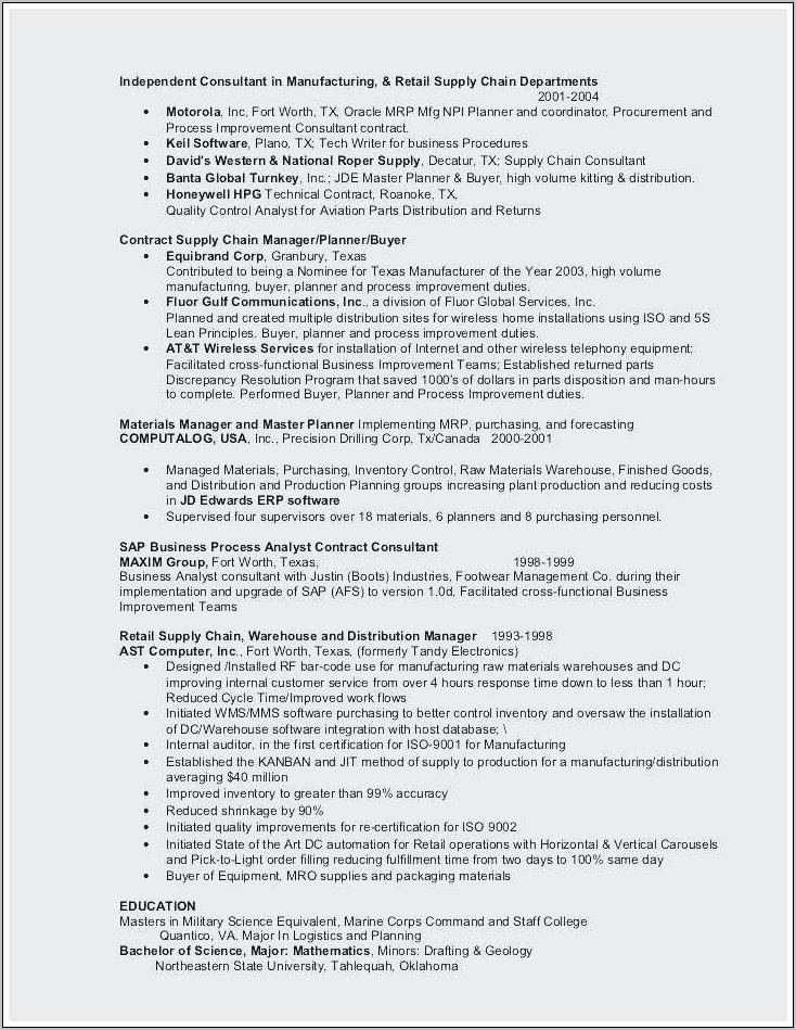 Resume Template For Lawyers