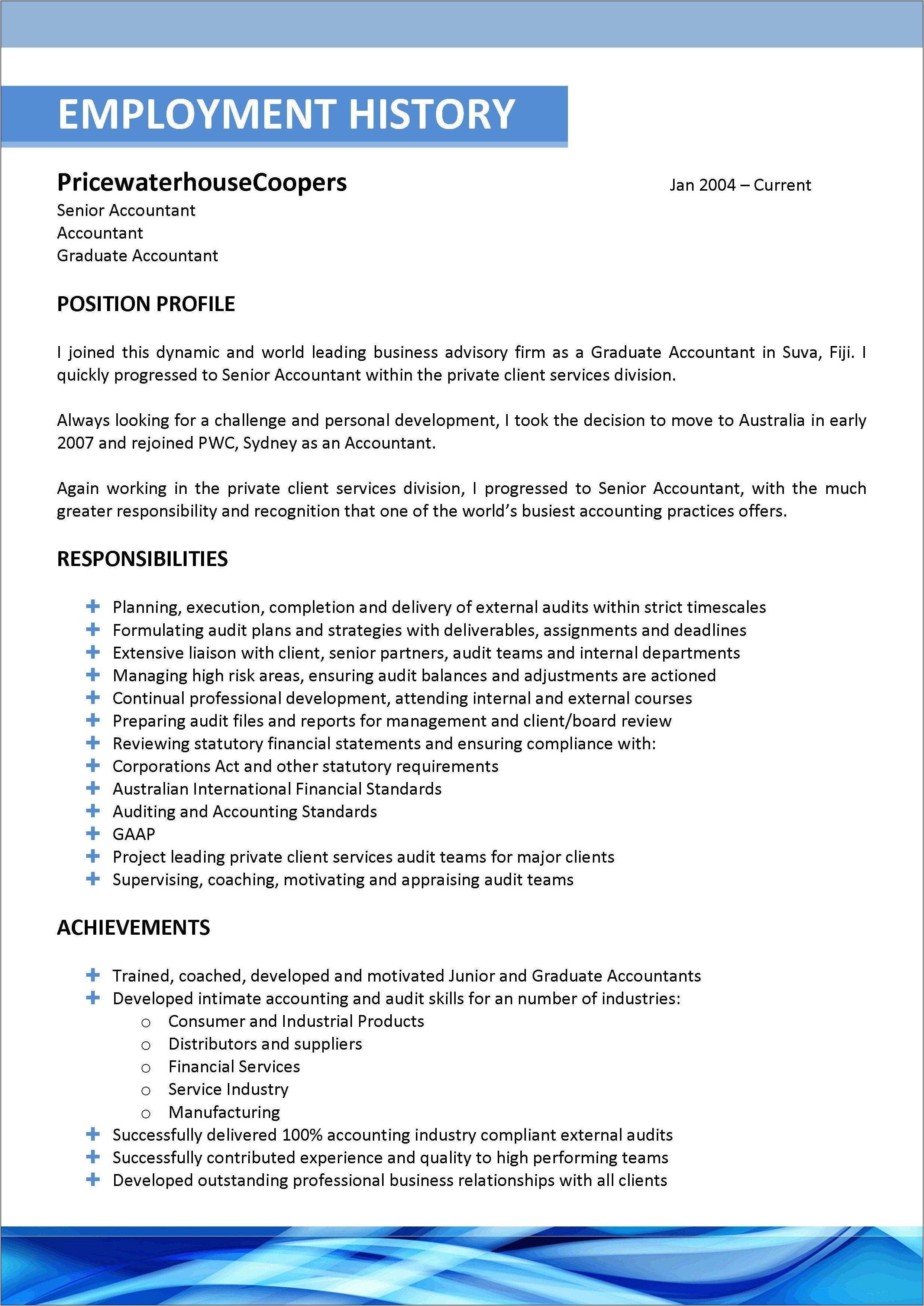 Resume Template For Wordpad Free