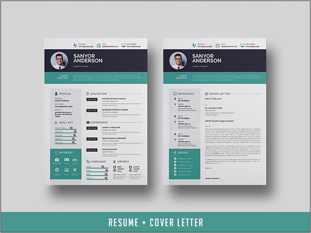 Resume Template Indesign Free