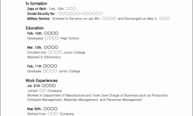 Resume Template Student Australia