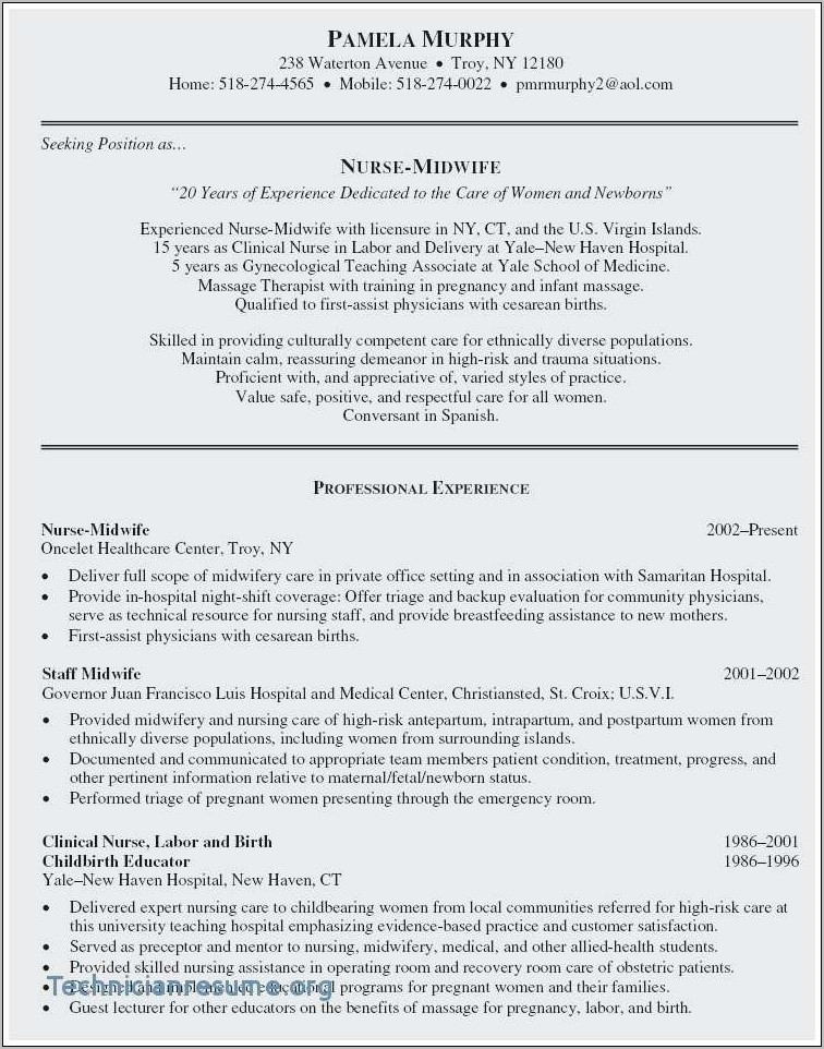 Resume Template Usa Jobs