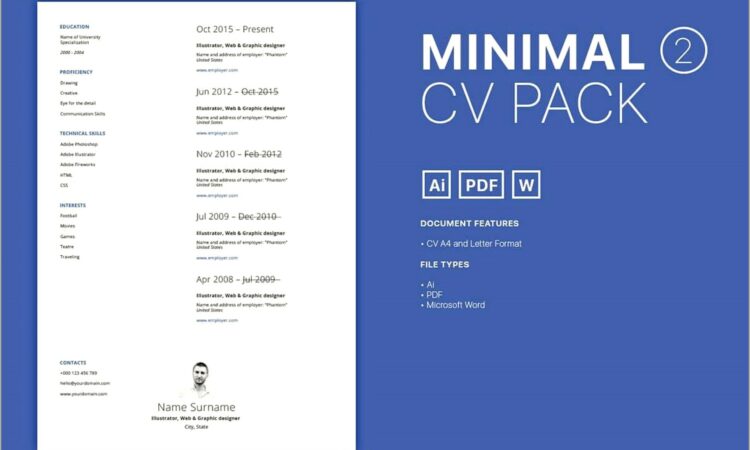 Resume Template Word File Free Download