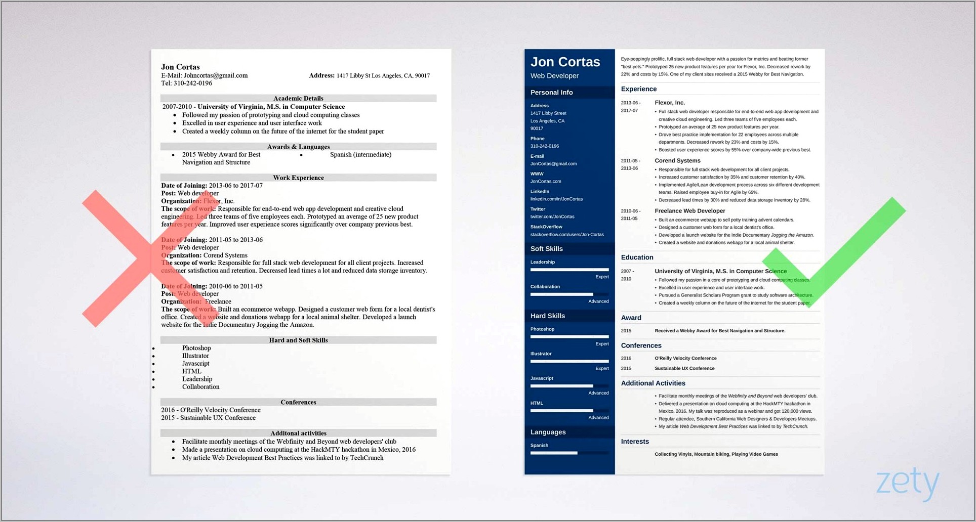 Resume Templates For Microsoft Word 2016