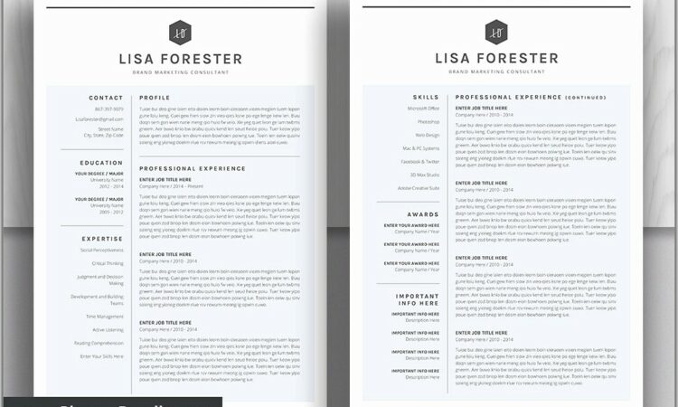 Resume Templates For Sales Professionals