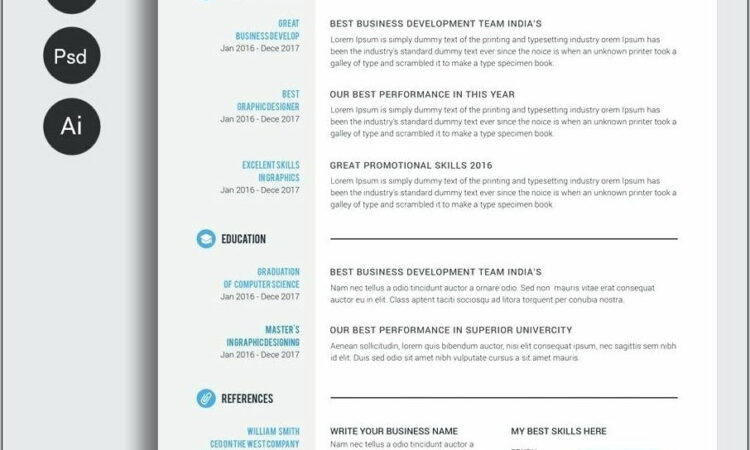 Resume Templates For Word 2013 Free