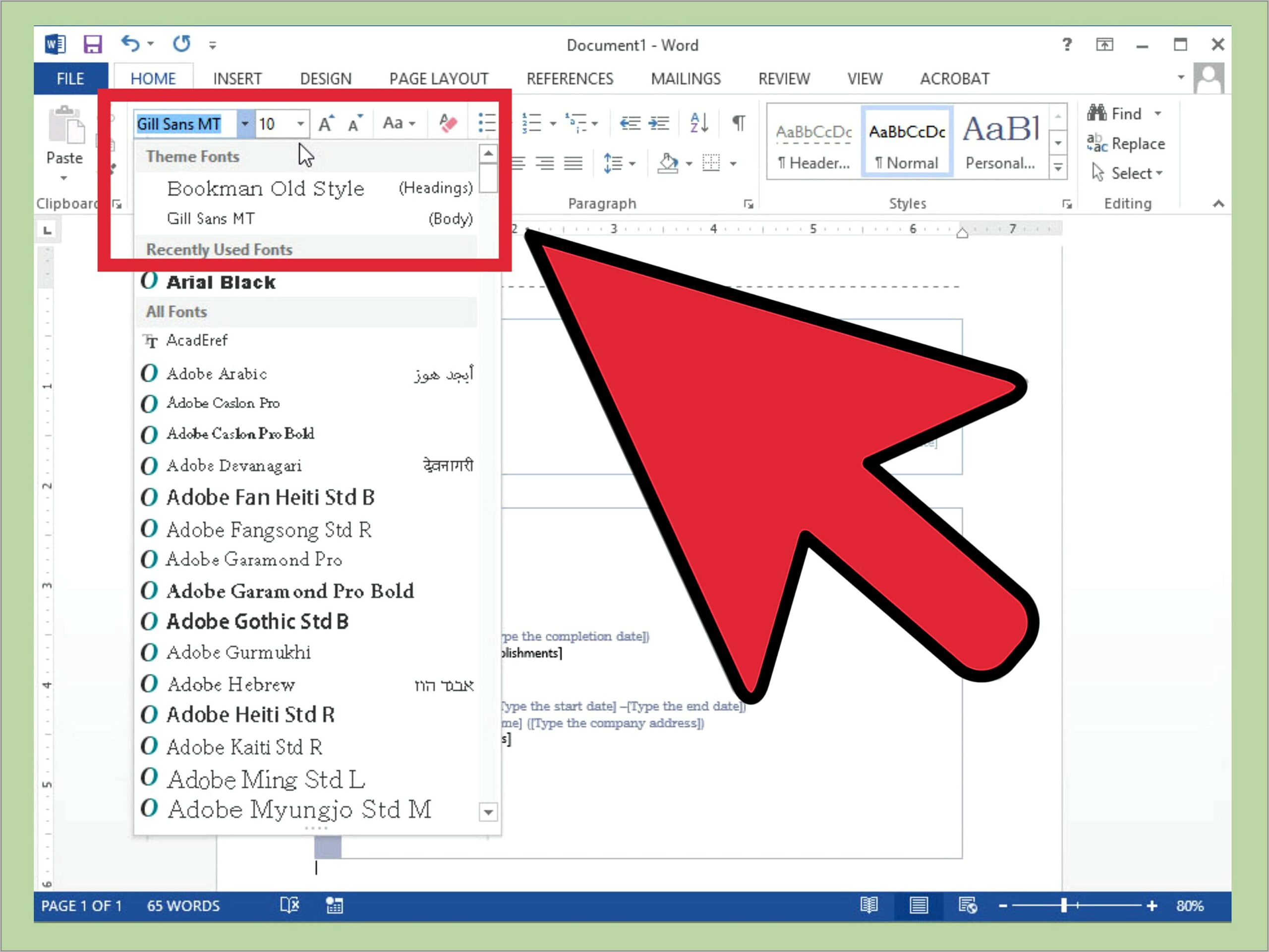 Resume Wizard In Ms Word 2007