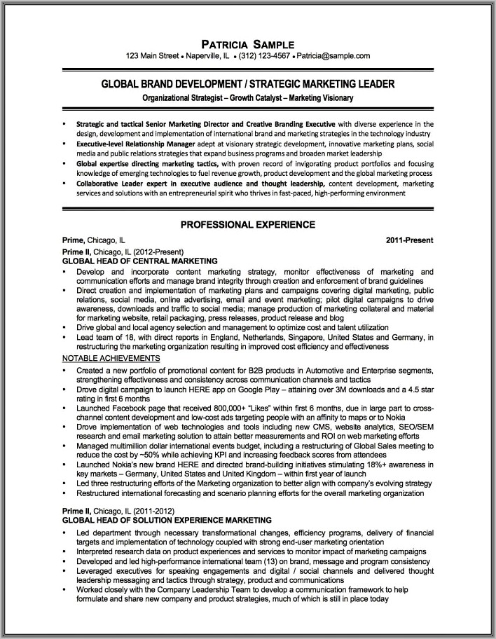 Resume Writing Services Chicago