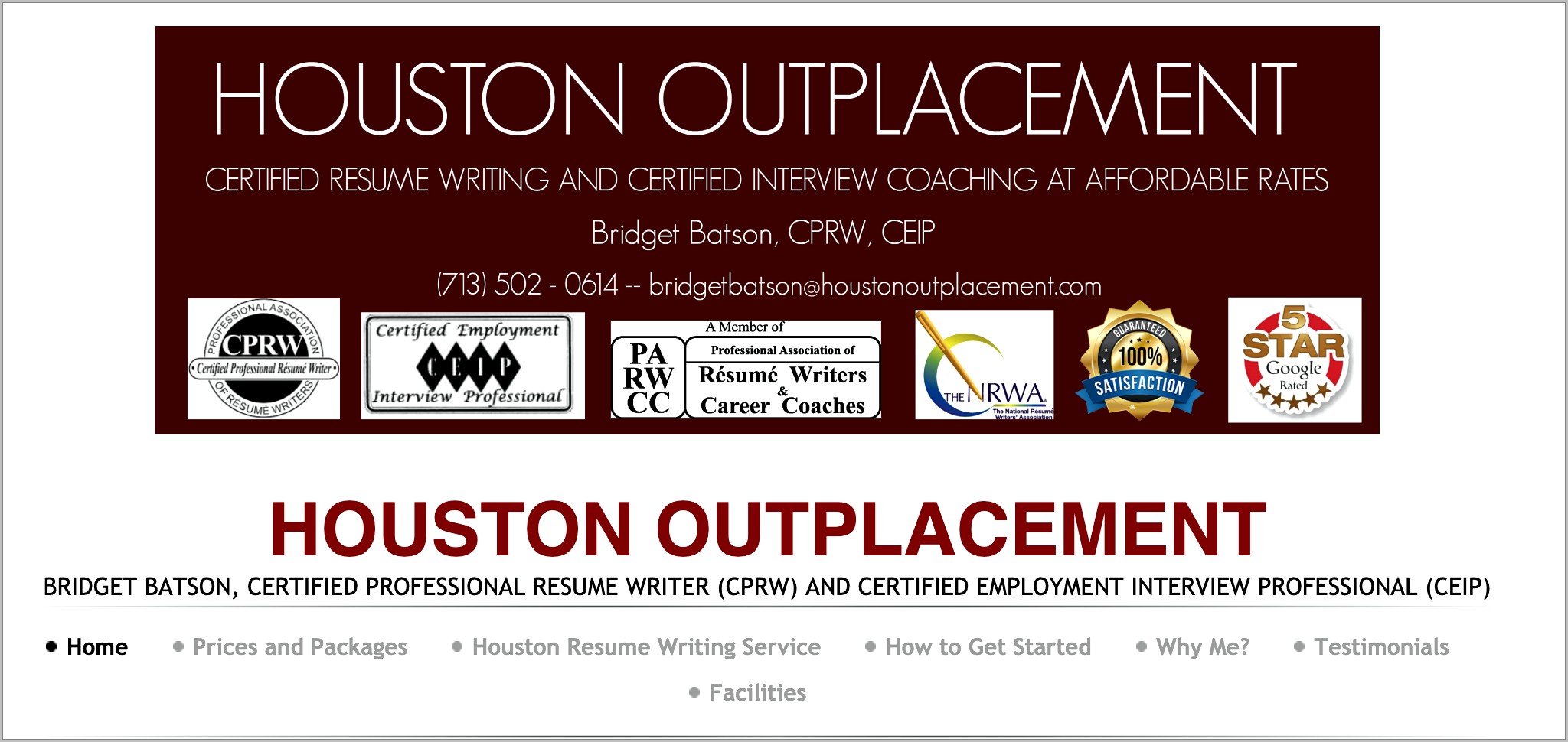 Resume Writing Services Houston Tx