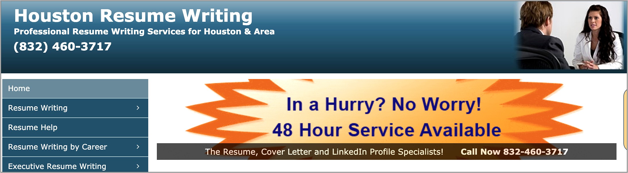 Resume Writing Services Houston
