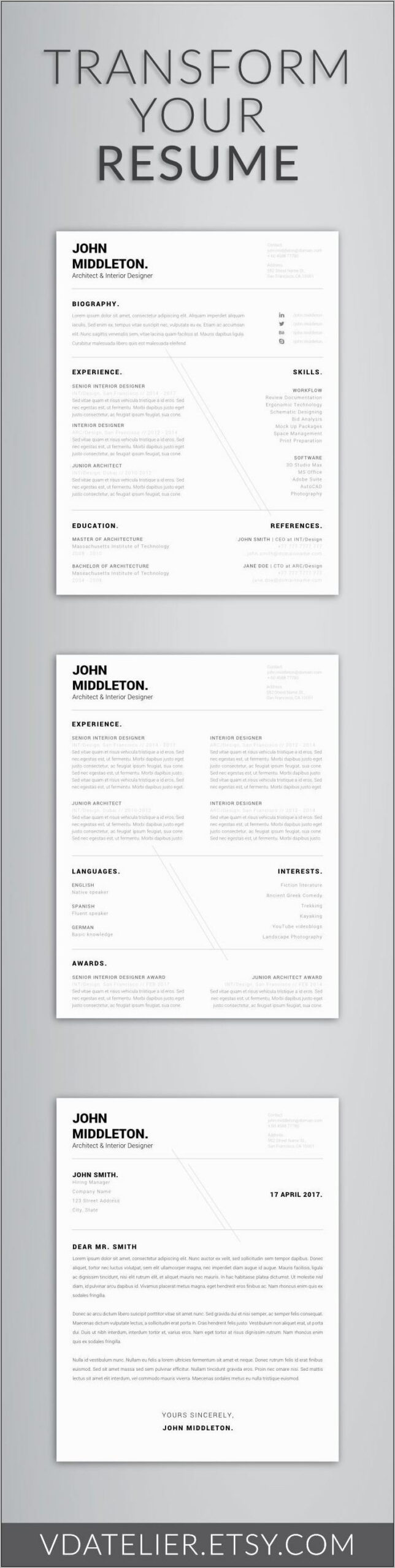 Resumes For New Teachers Templates