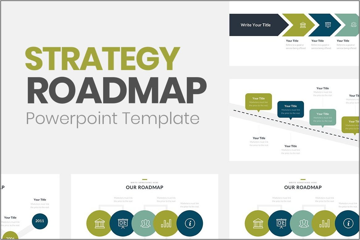 Roadmap Presentation Template Free Download