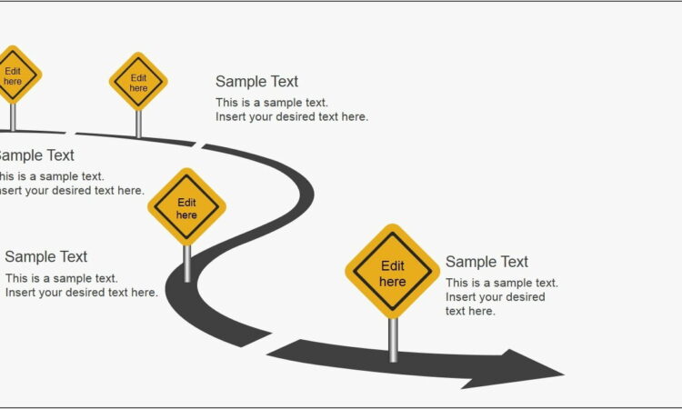 Roadmap Template For Ppt