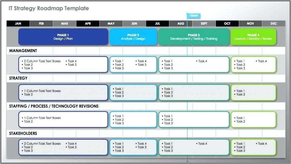 Roadmap Template Ppt Download Free