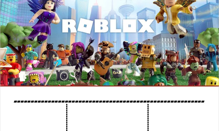 Roblox Birthday Invitations Free Printable