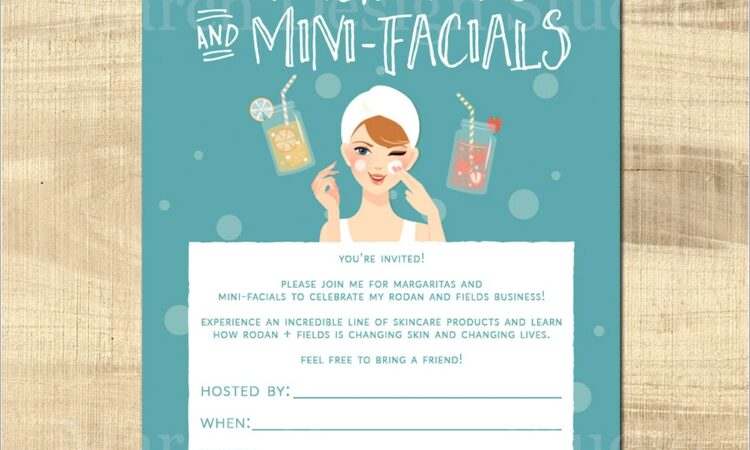 Rodan And Fields Invitation Templates Free