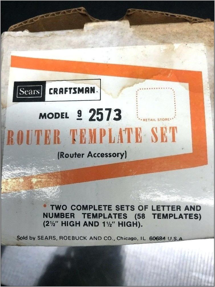 Router Letter Templates Harbor Freight