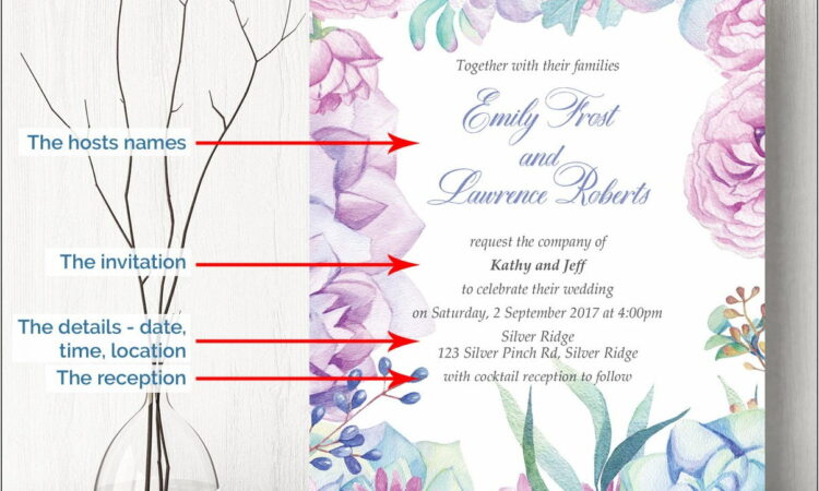 Royal Fairytale Wedding Invitation Wording