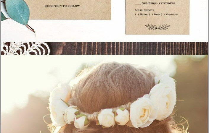 Rustic Wedding Stationery Templates