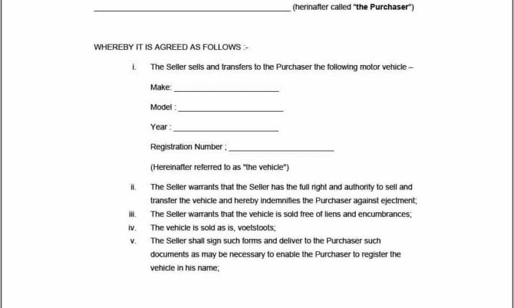 Sales And Purchase Agreement Nz Form Download