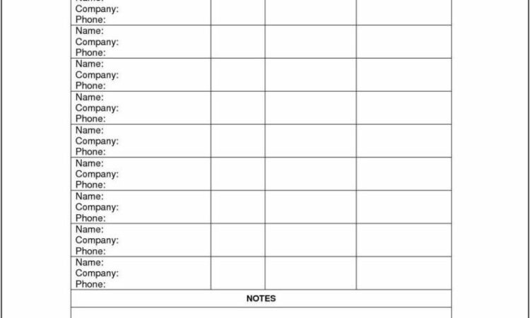 Sales Call Report Format