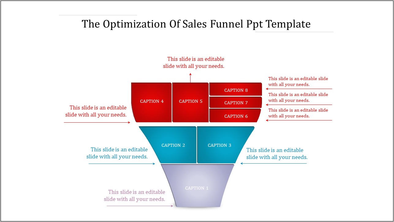 Sales Funnel Template Ppt