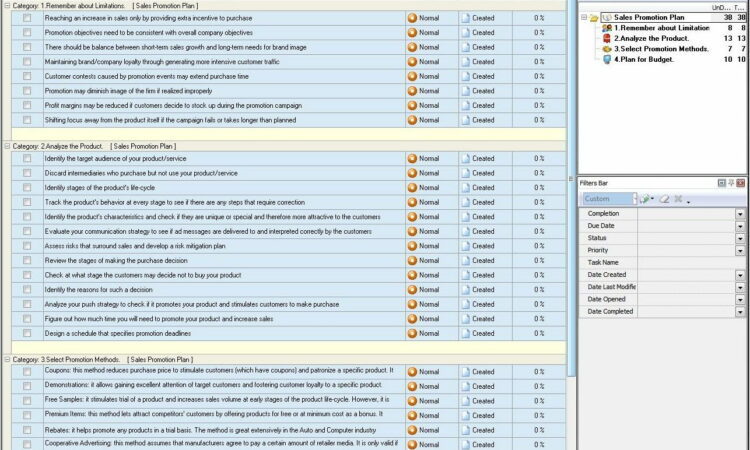 Sales Prospect Plan Template