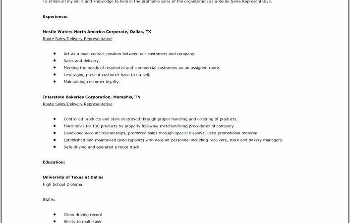 Sales Representative Position Description Template