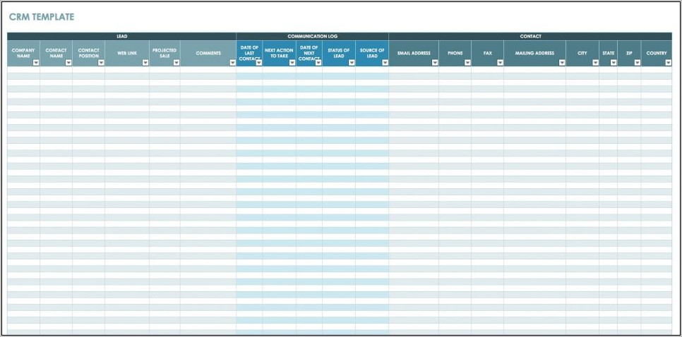 Sales Tracking Spreadsheet Templates Free