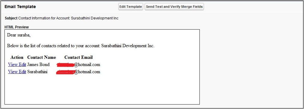 Salesforce Email Template Visualforce